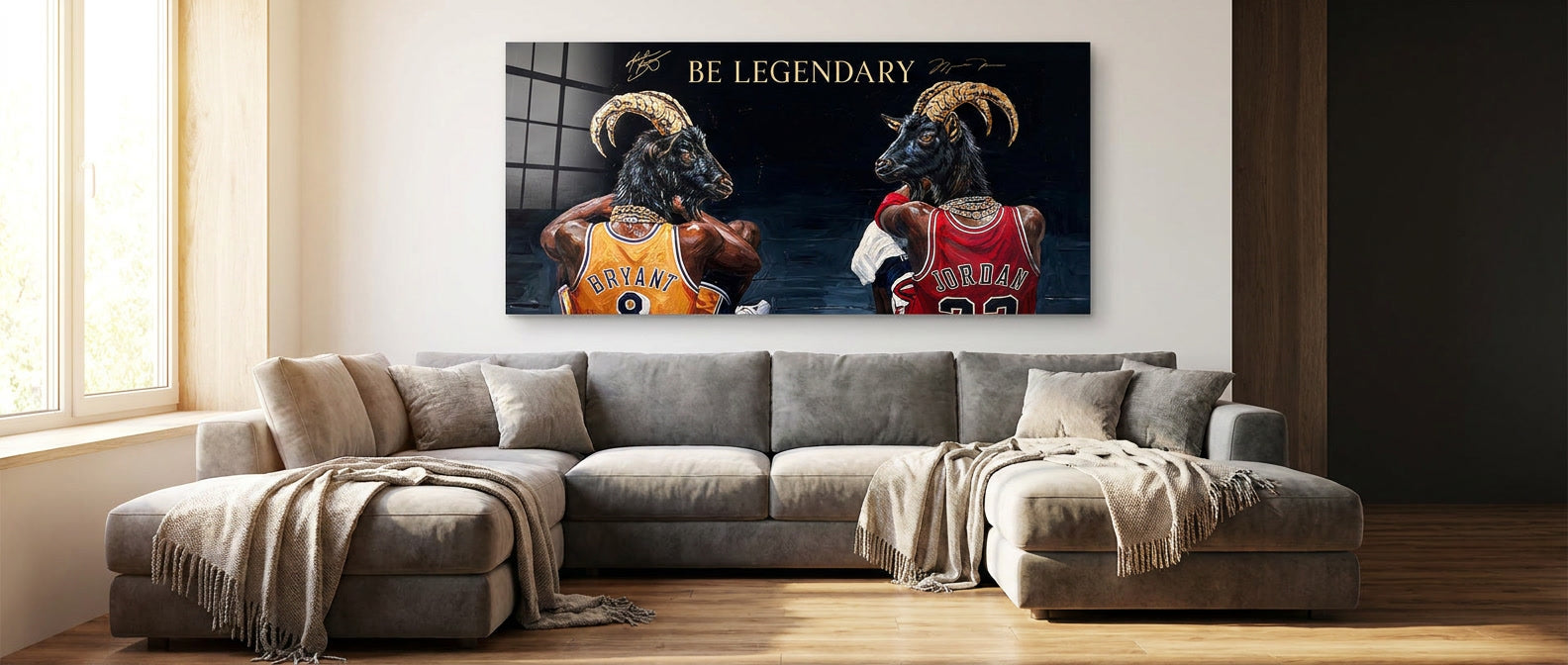 Two GOAT Acryl Website Banner