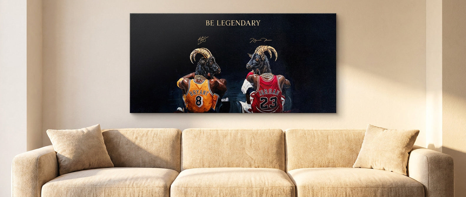 Two GOAT Canvas Website Banner