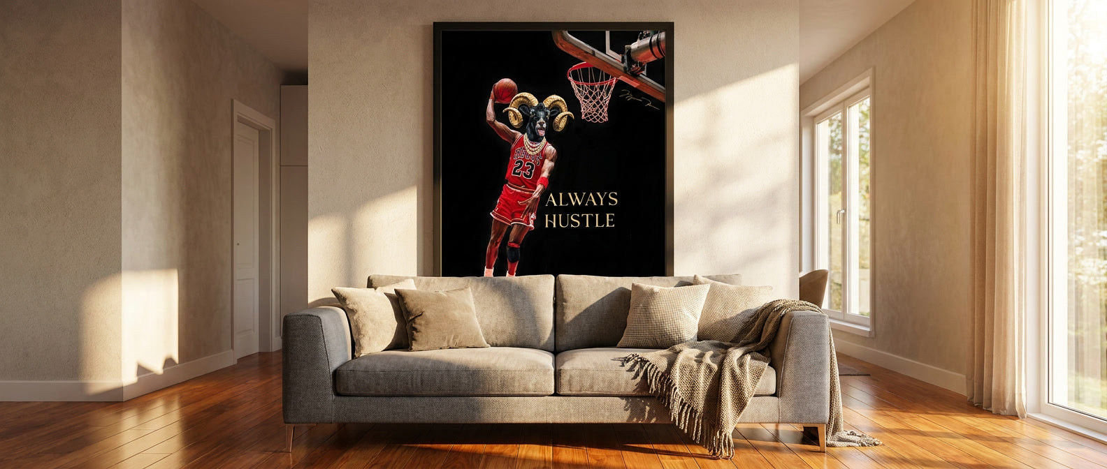 GOAT Dunk Poster Website Banner