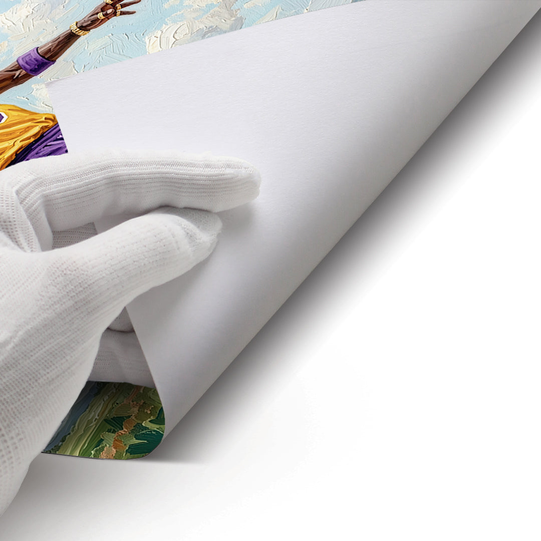 DOTCOMCANVAS GOAT Kobe Bryant Poster Echtheitszertifikat