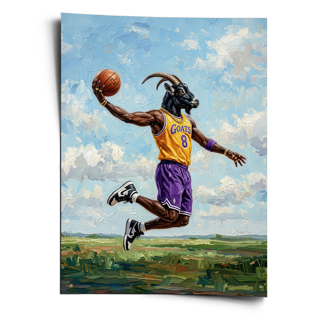 DOTCOMCANVAS GOAT Kobe Bryant Poster Vorderansicht