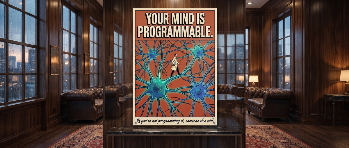 Acrylglasbild Your Mind Is Programmable Website Banner