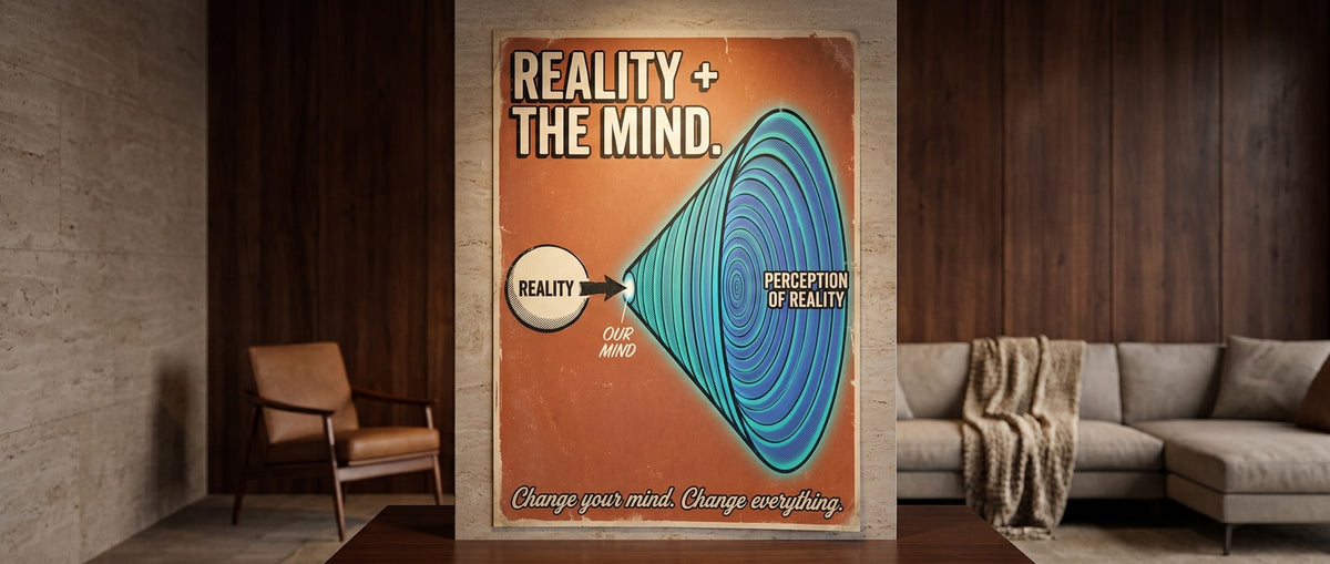 Poster Reality + The Mind Website Banner