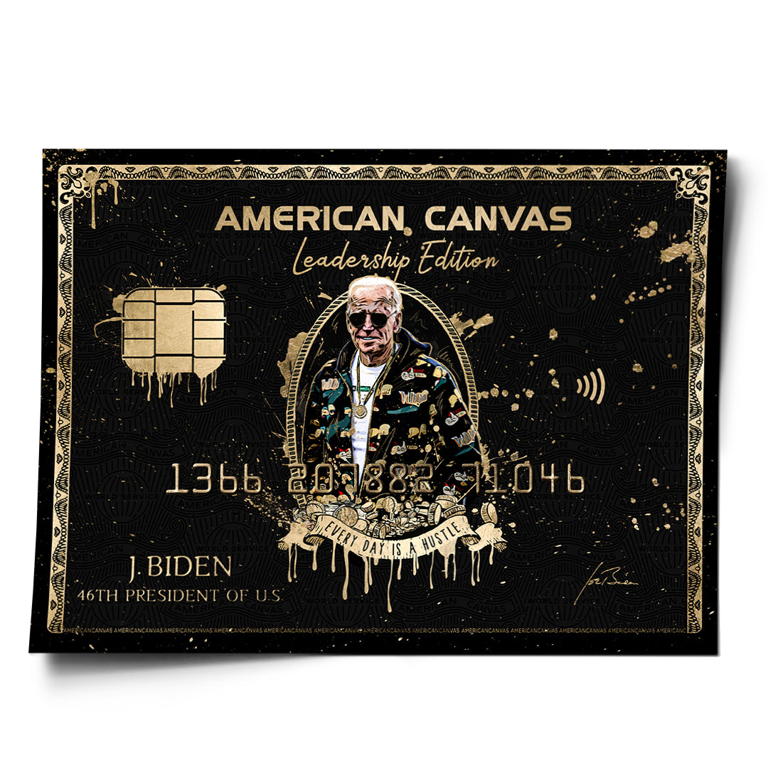 DOTCOMCANVAS Poster Royal American Canvas Joe Biden