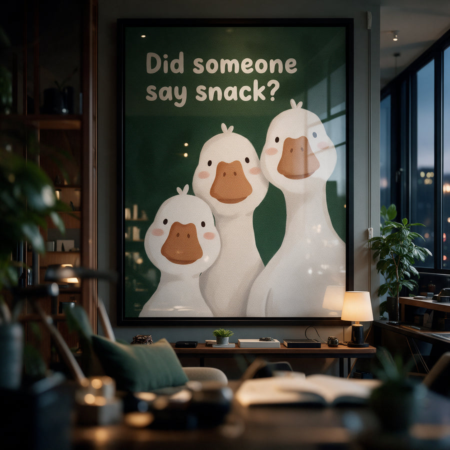 Did someone say snack? - Acrylglas