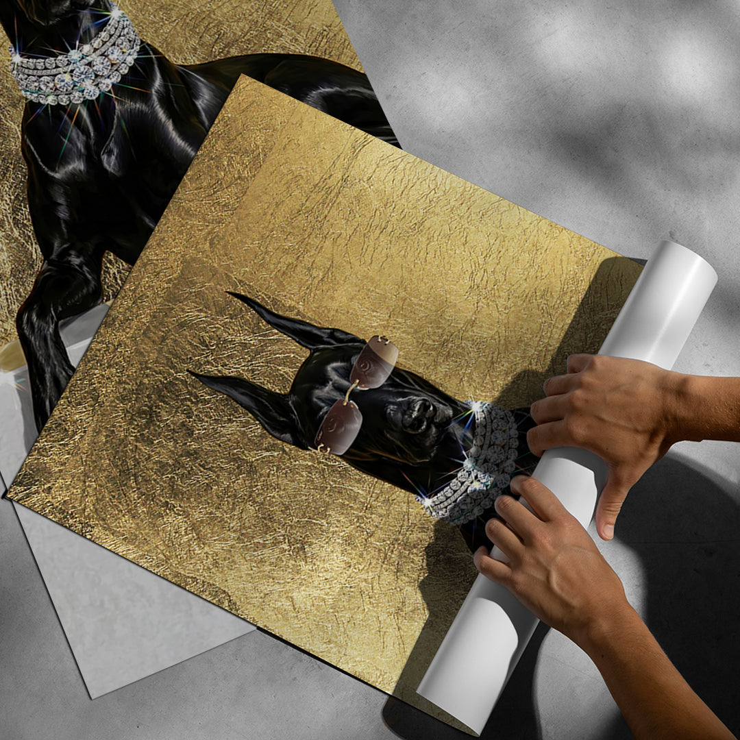 Aufgerolltes Poster Luxury Is A Lifestyle