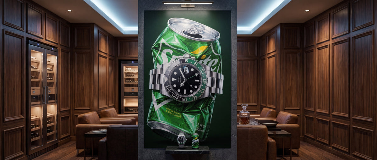 Poster Crushed Luxury Website Banner
