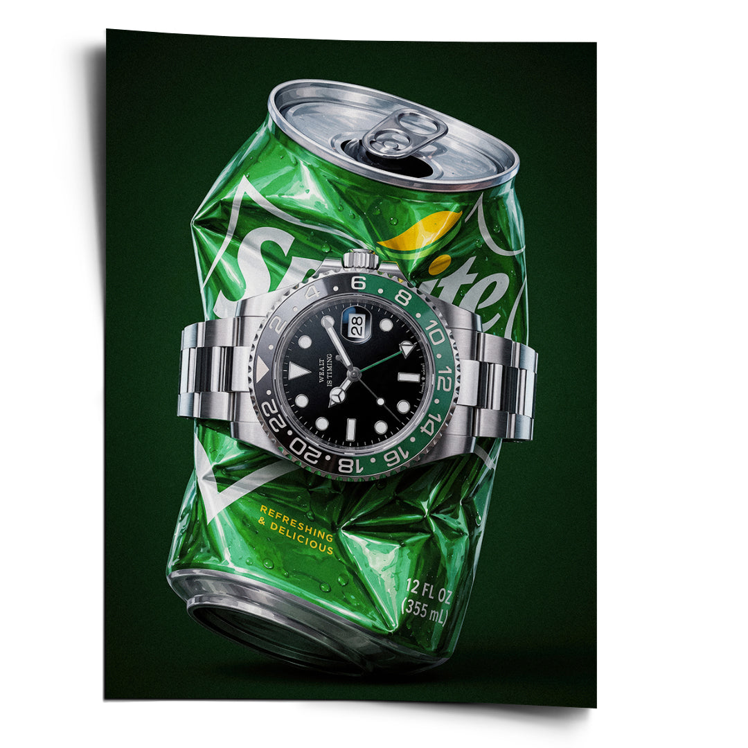 DOTCOMCANVAS Poster Crushed Luxury