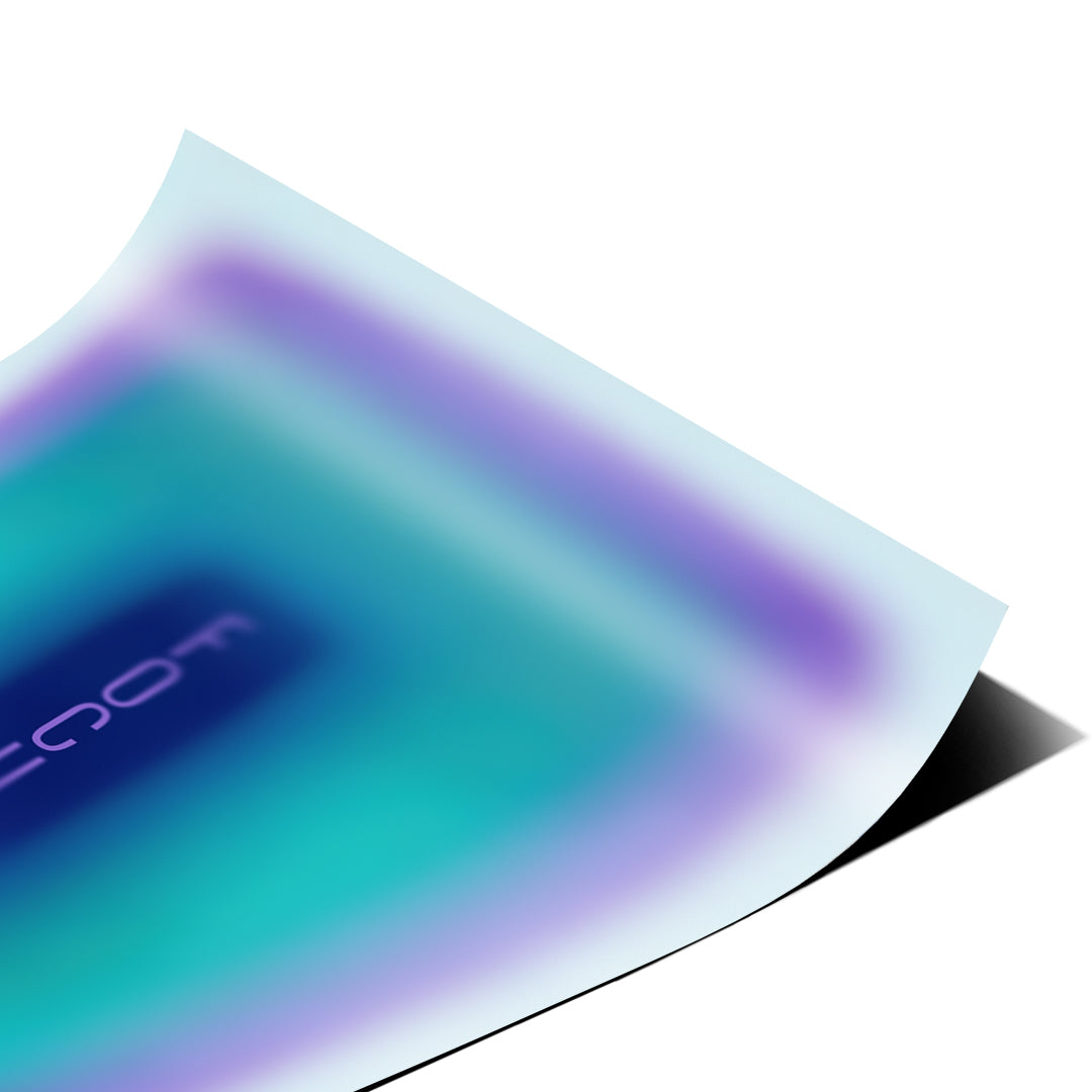 Eckdetail des Posters Focus Aura
