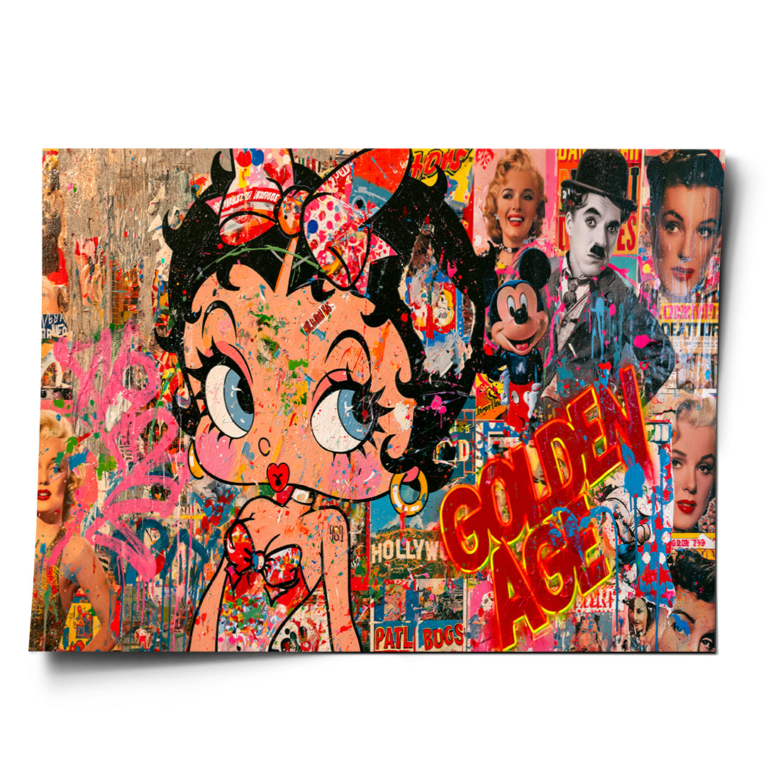DOTCOMCANVAS Poster Golden Age