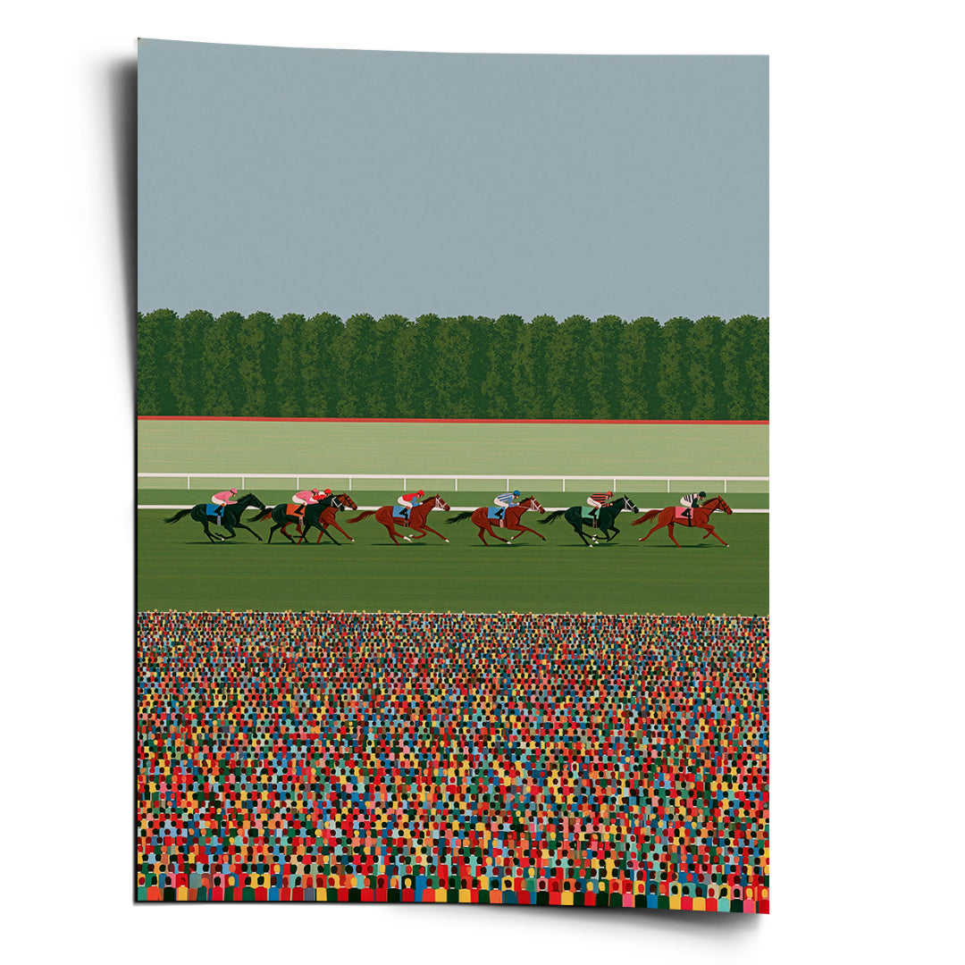 DOTCOMCANVAS Poster Race Day