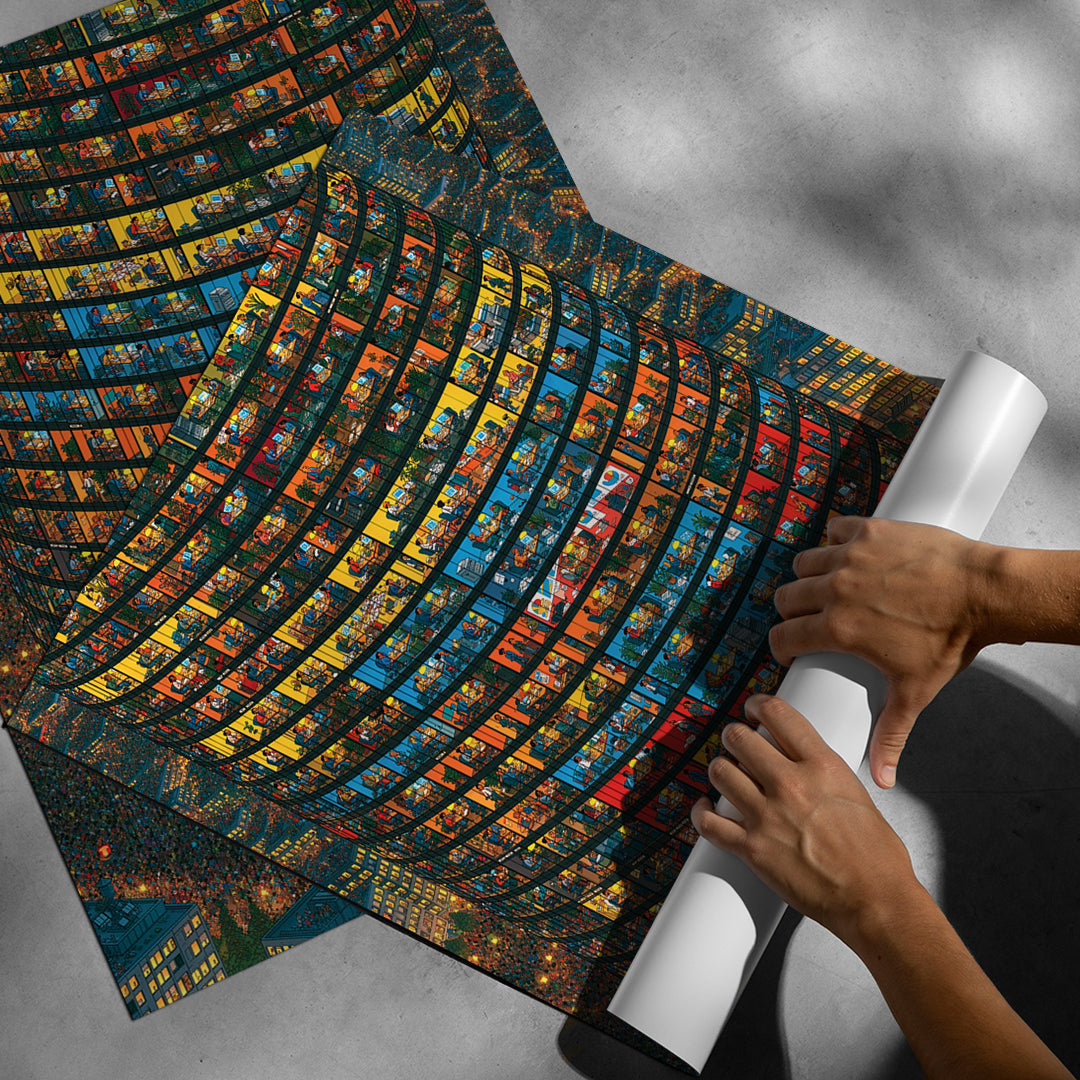 Aufgerolltes Poster Tower Of Lives