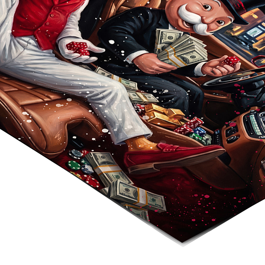 Eckdetail des Posters Jackpot Winner