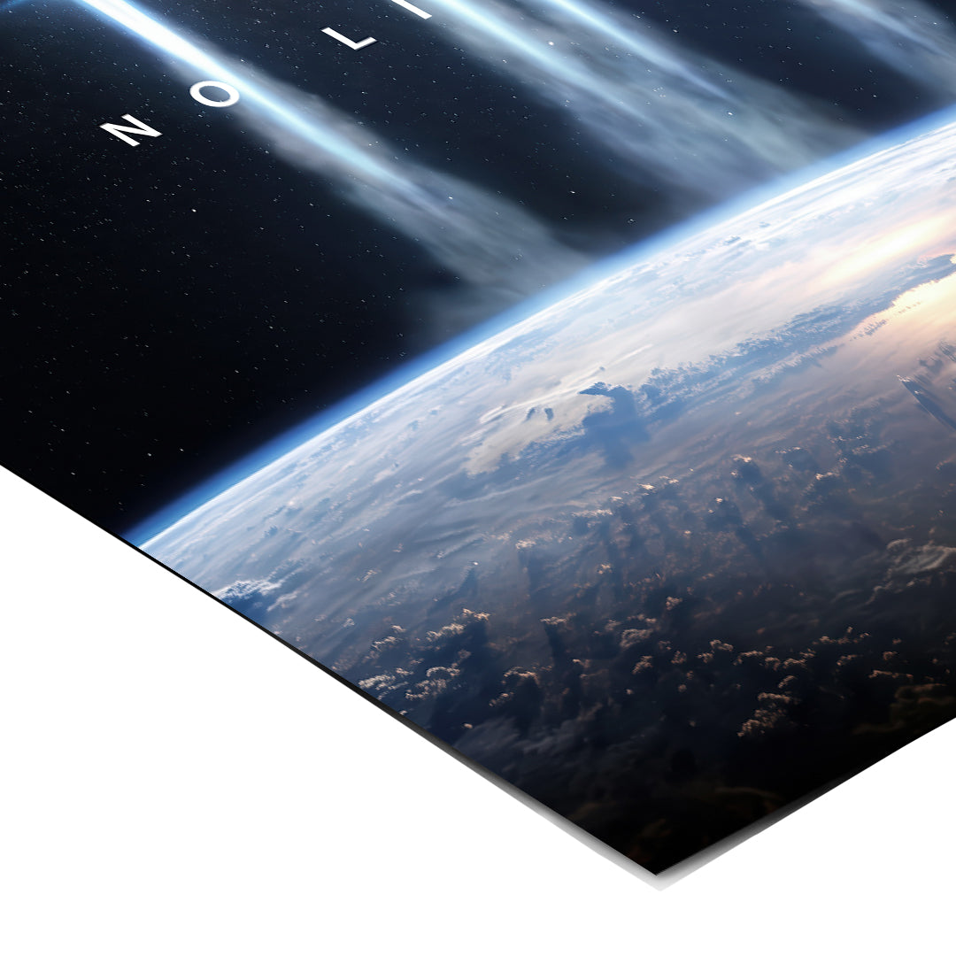 Eckdetail des Posters No Limit Orbit