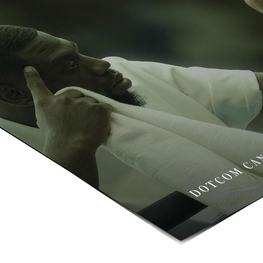 Eckdetail des Posters Control Your Mind