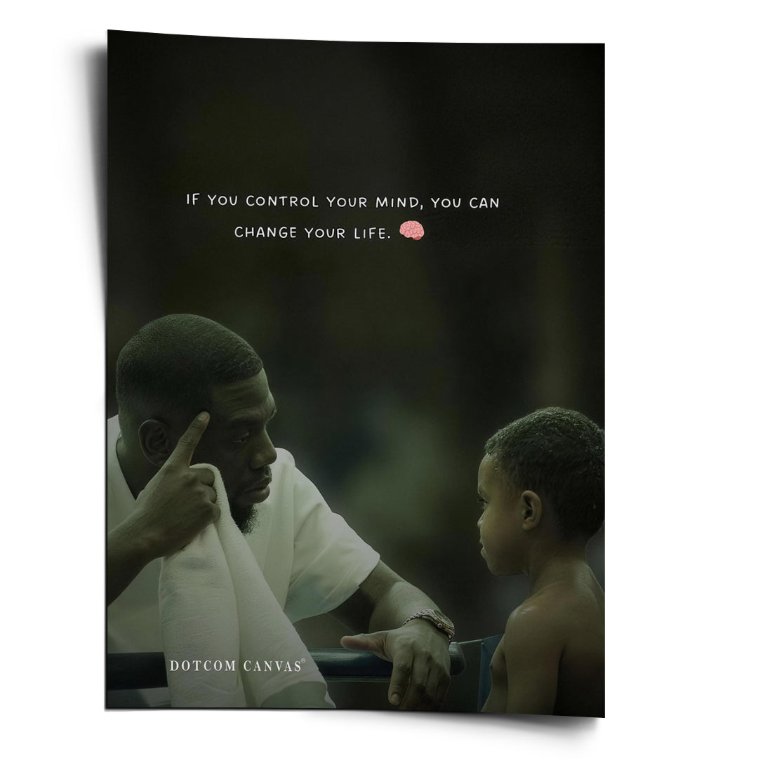 DOTCOMCANVAS Poster Control Your Mind