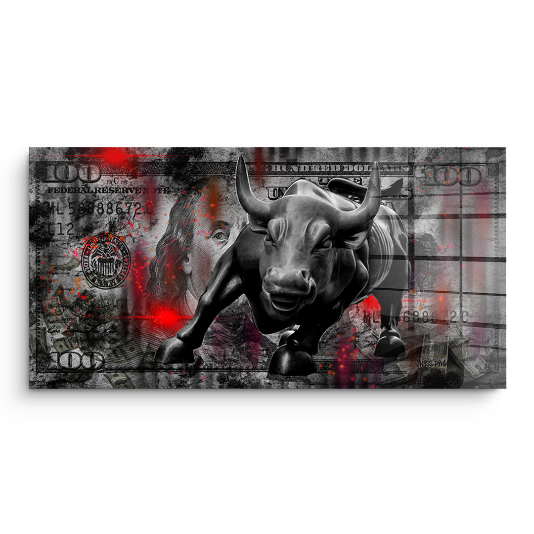 DOTCOMCANVAS Acrylglasbild Bill And Bull ohne Rahmen