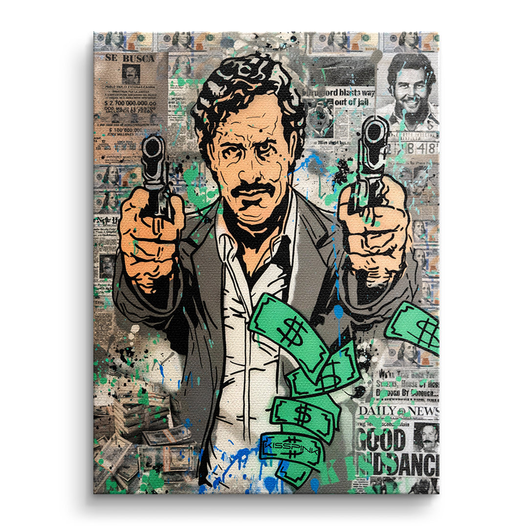 DOTCOMCANVAS Leinwandbild Patron Money ohne Rahmen