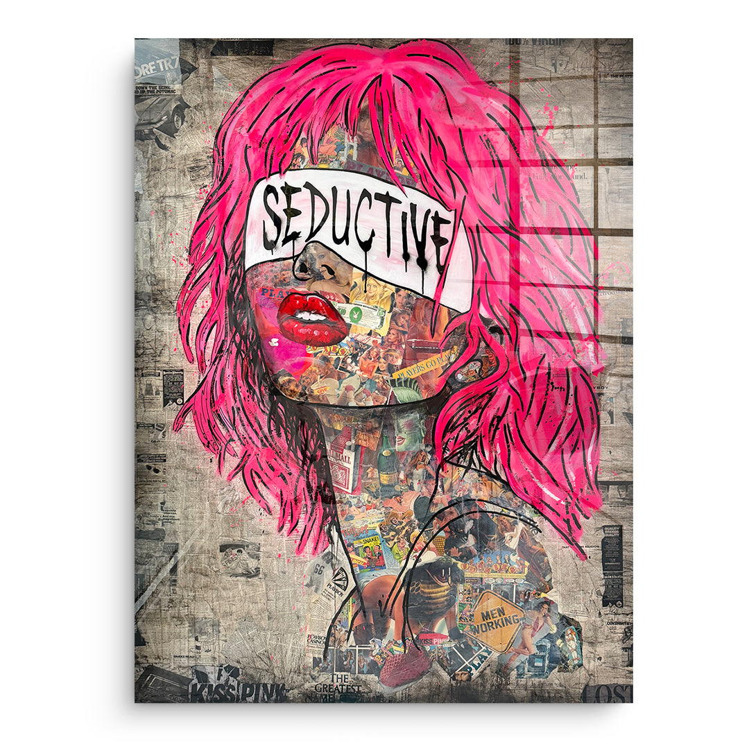 DOTCOMCANVAS Acrylglasbild Seductive ohne Rahmen
