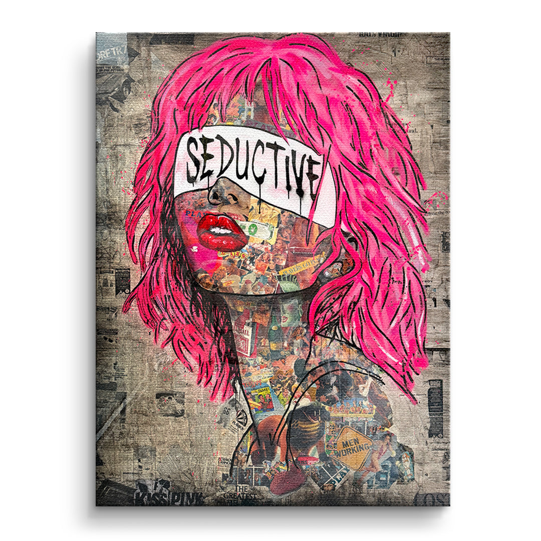 DOTCOMCANVAS Leinwandbild Seductive ohne Rahmen