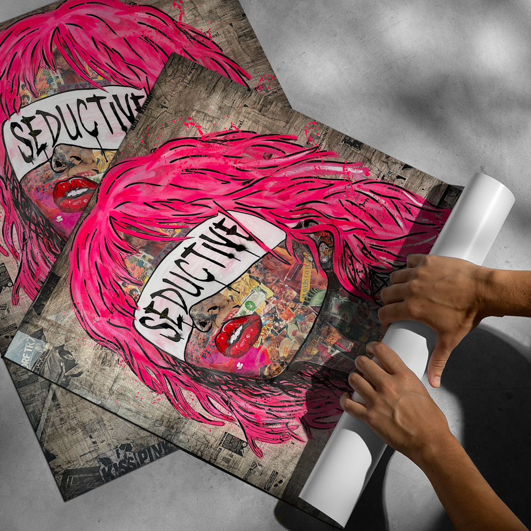 Aufgerolltes Poster Seductive