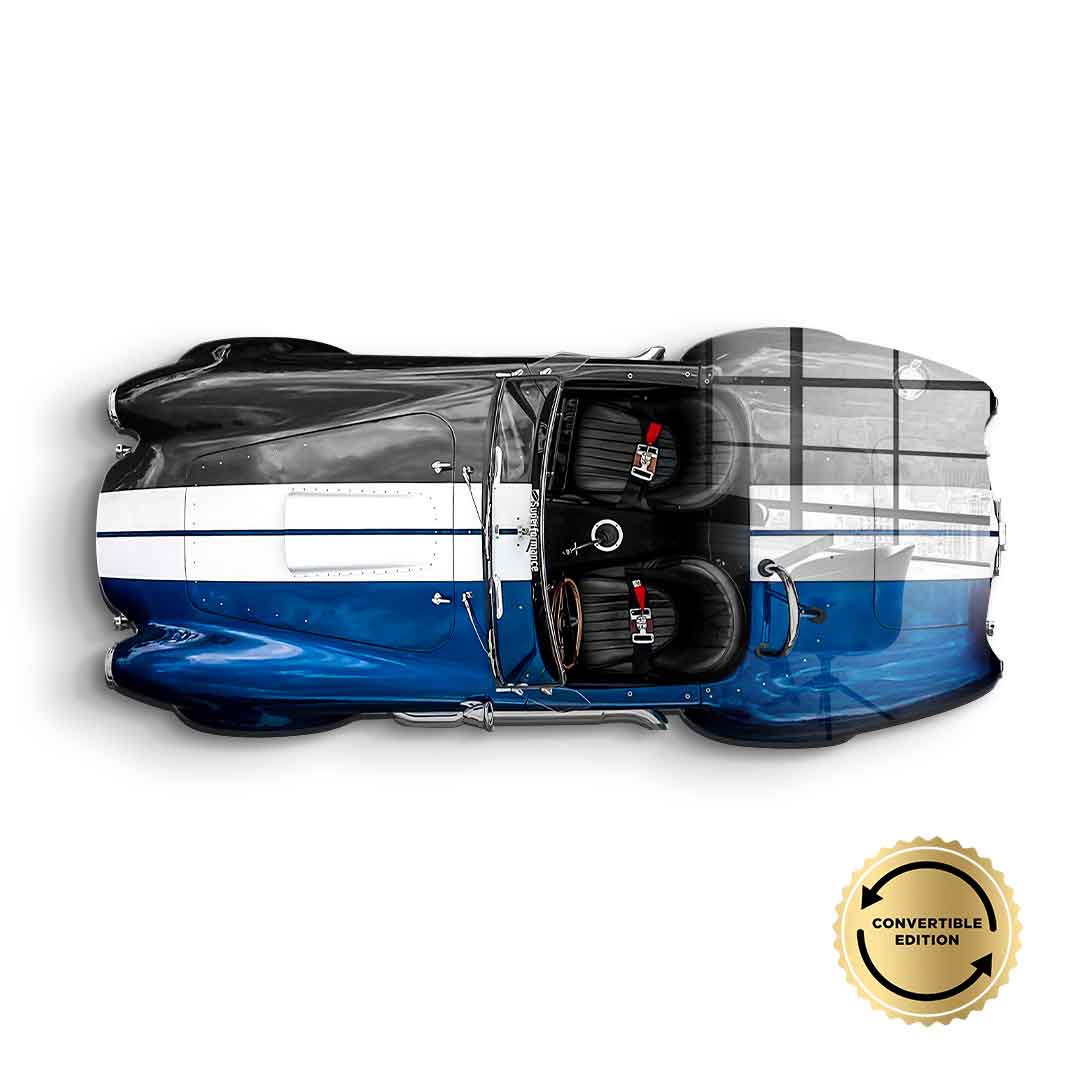Rzeźba ścienna Shelby Cobra 427 - szkło akrylowe