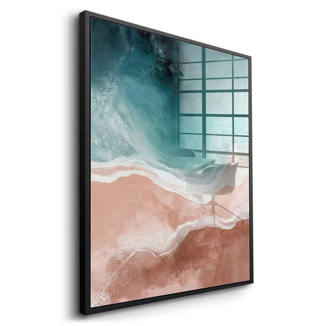 Quiet Sands And Gentle Waves - Acrylglas