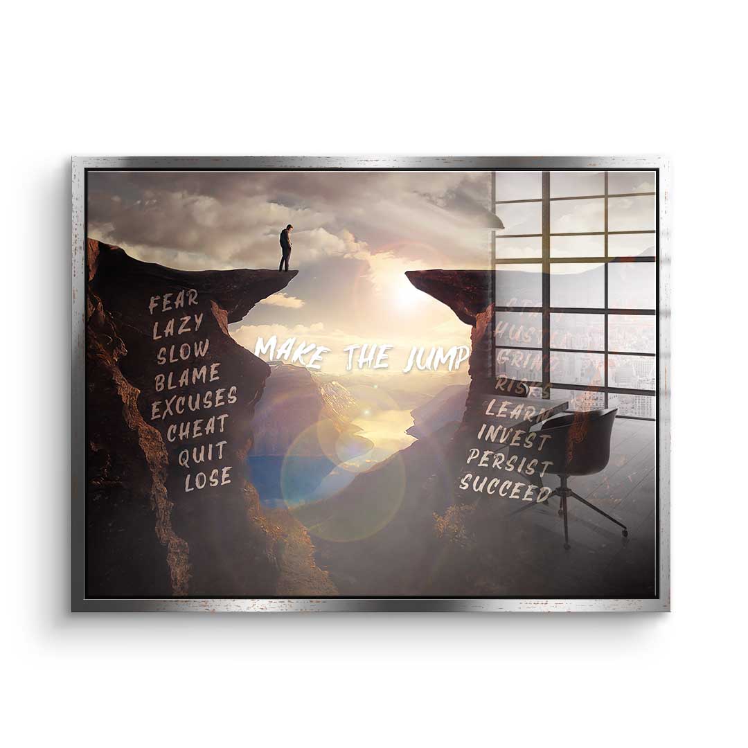 Make The Jump - Acrylglas