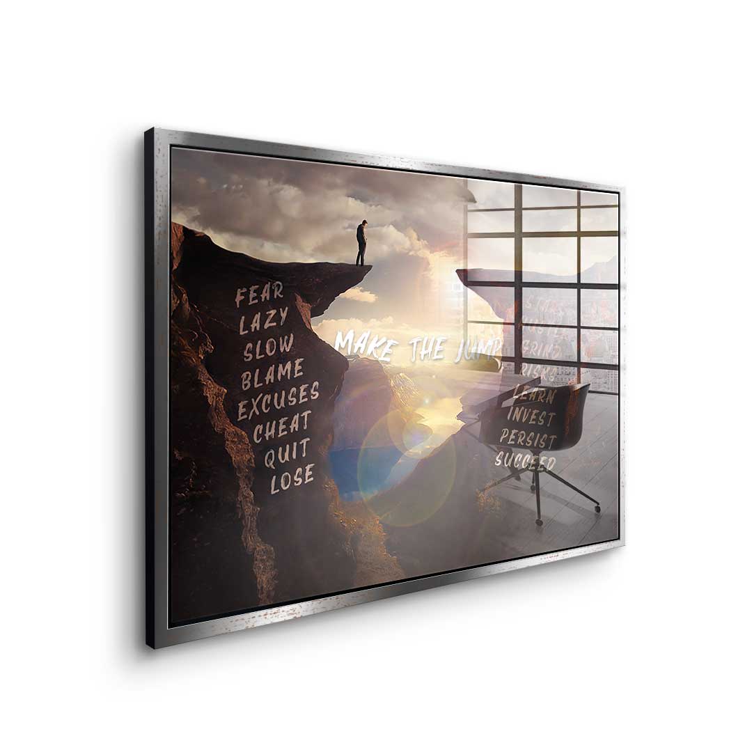Make The Jump - Acrylglas