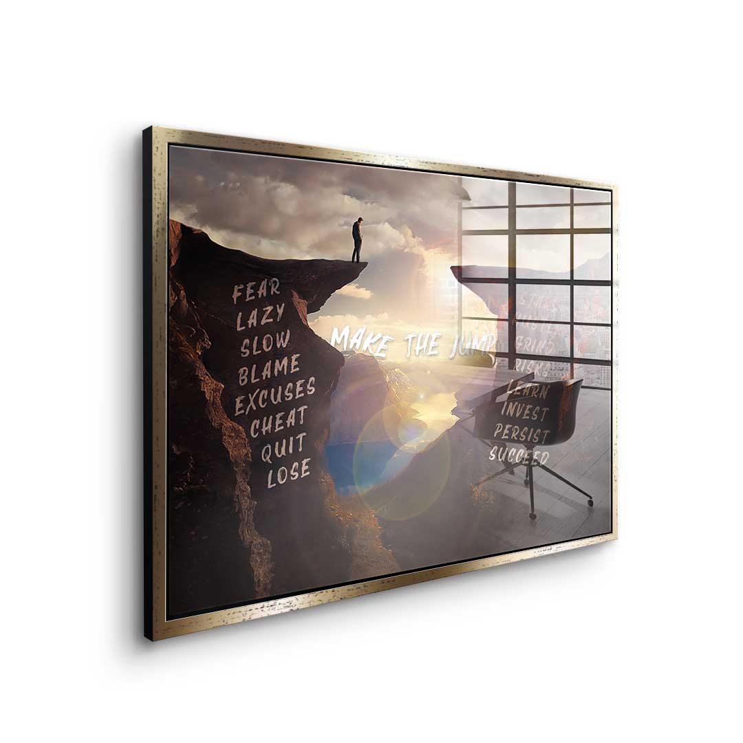 Make The Jump - Acrylglas