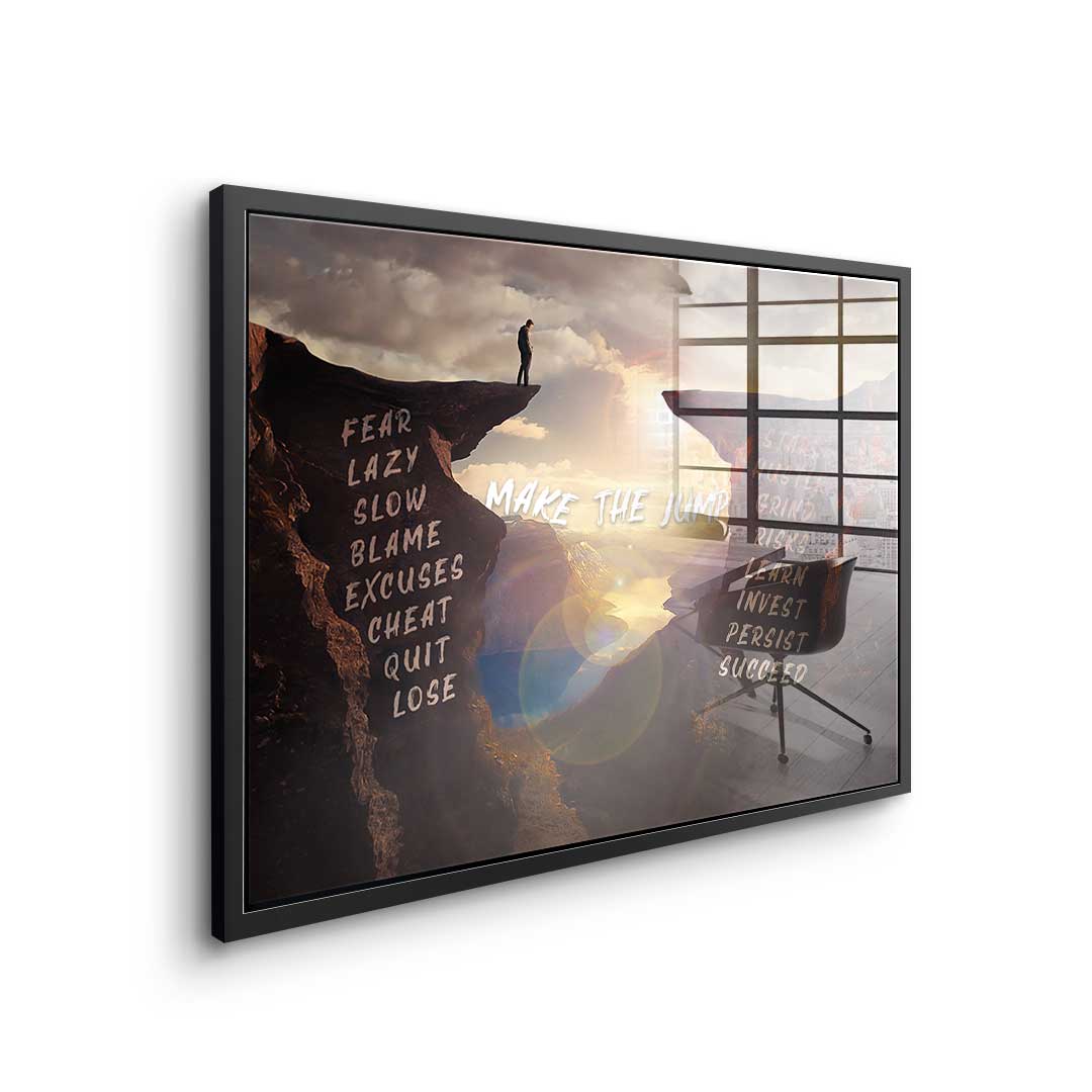 Make The Jump - Acrylglas