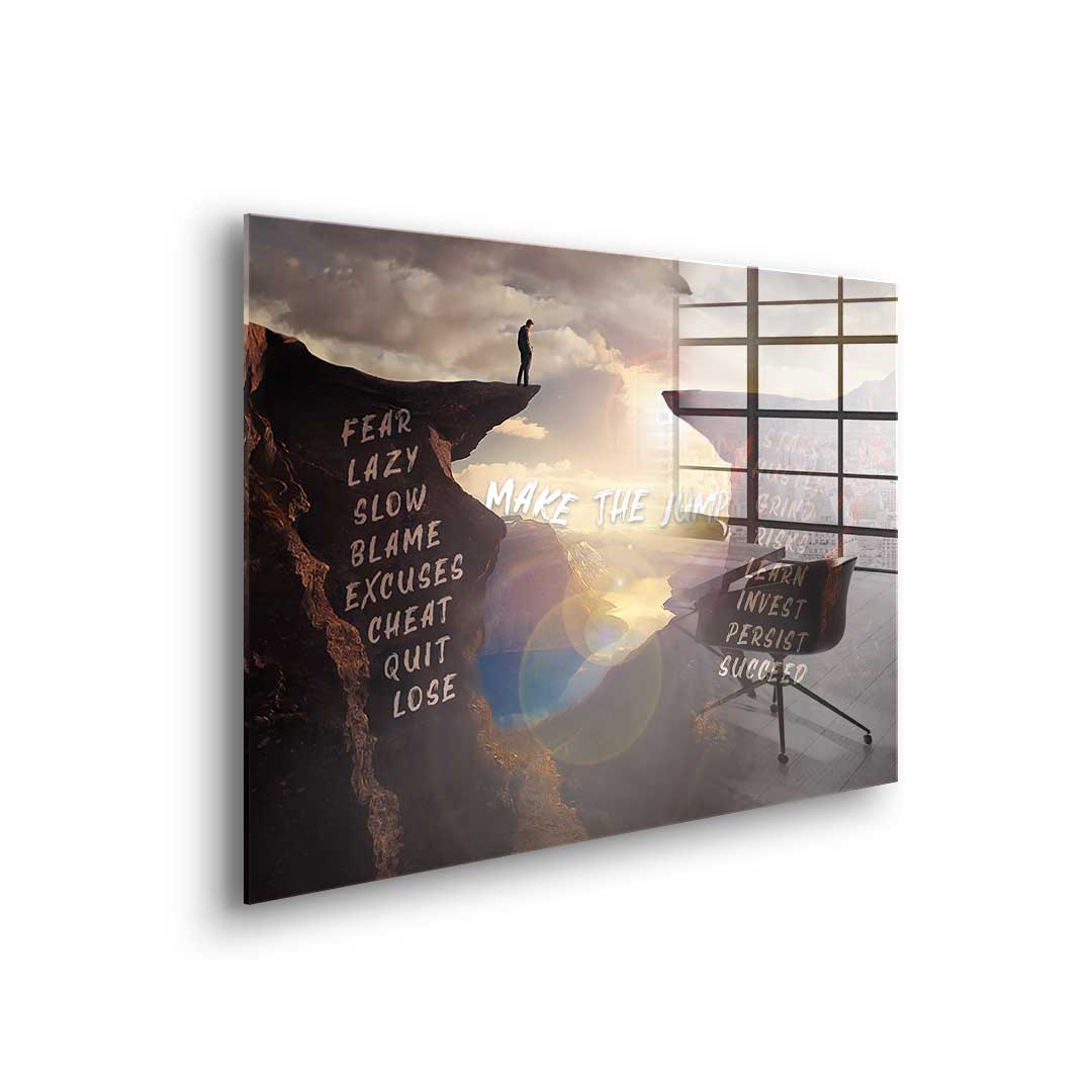Make The Jump - Acrylglas