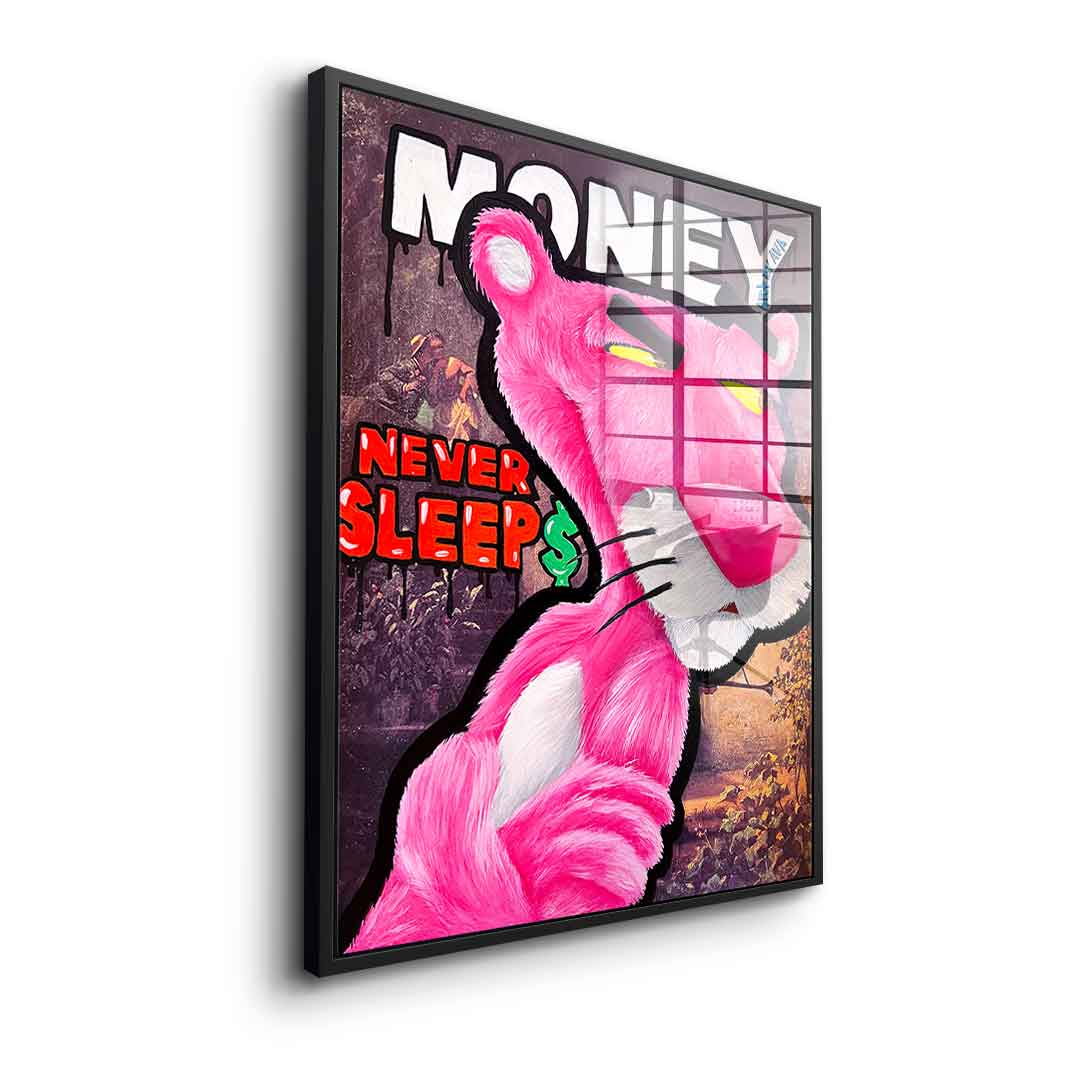 Money Panther - Acrylic glass