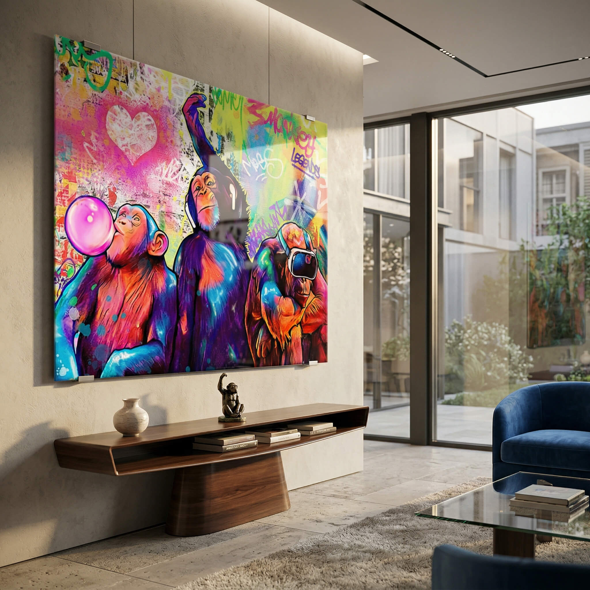Monkeys Time - Acrylic Glass