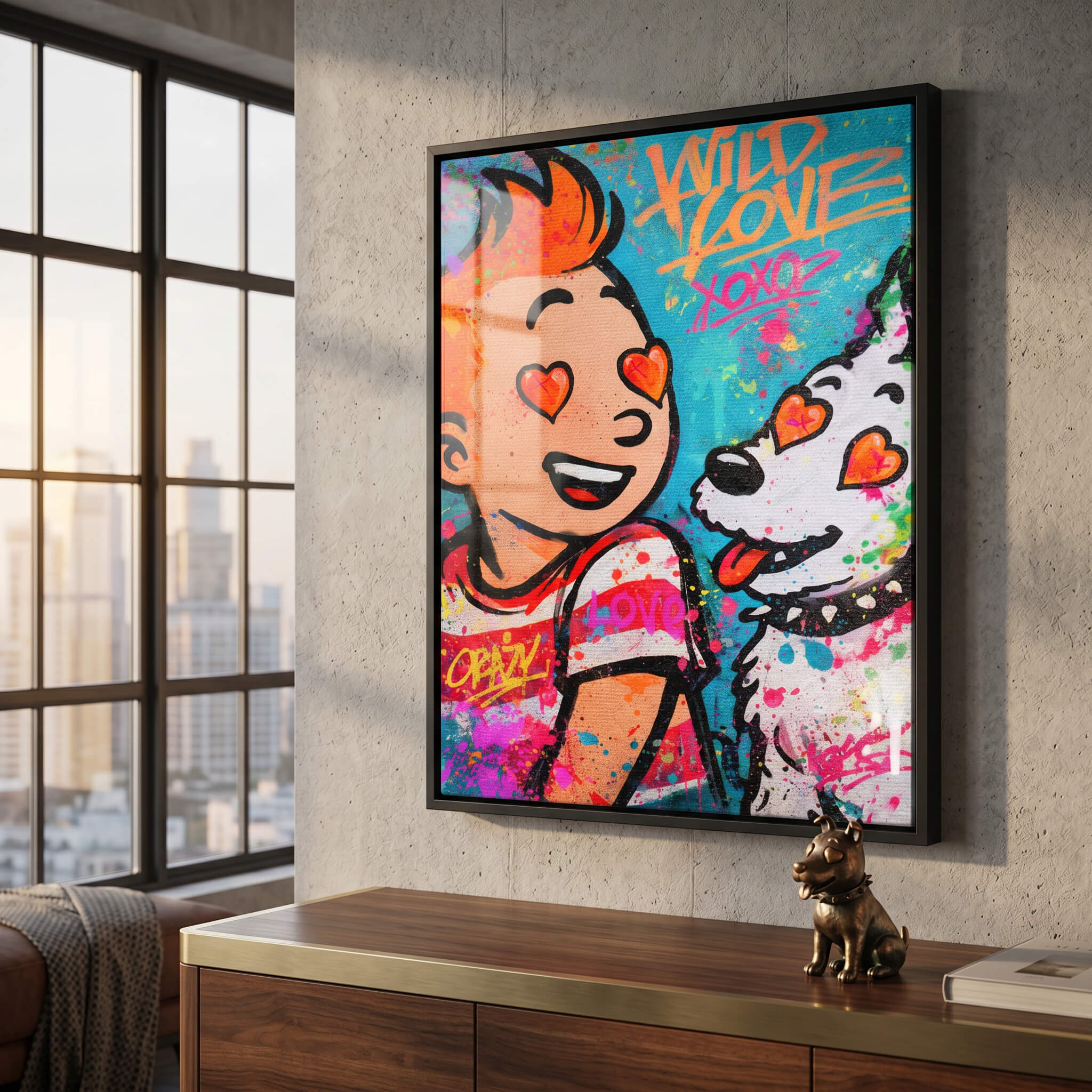 Wild Love - Acrylic Glass