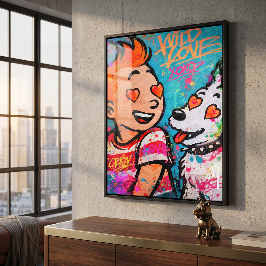 Wild Love - Acrylglas
