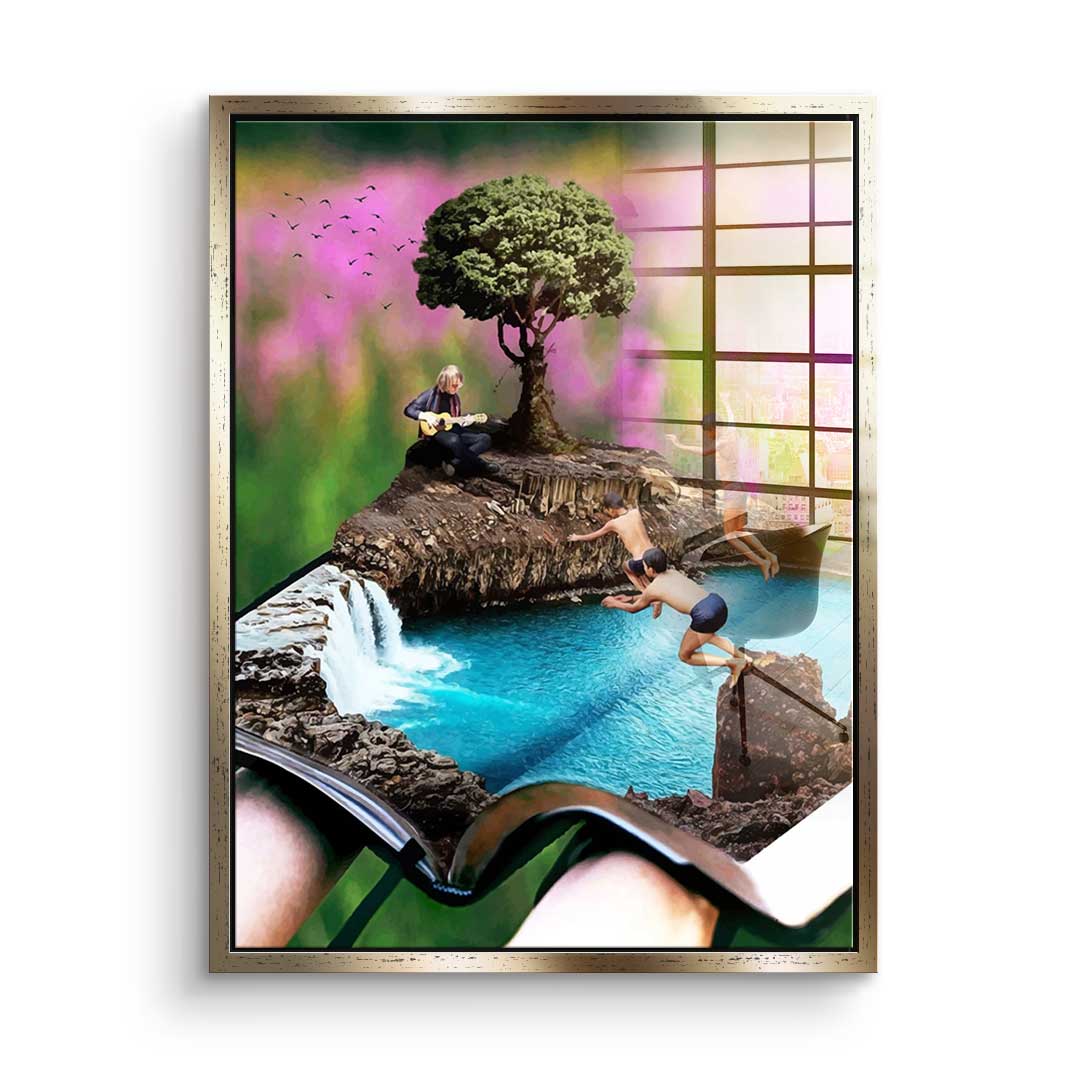 Theory vs. Real Life - Acrylic Glass