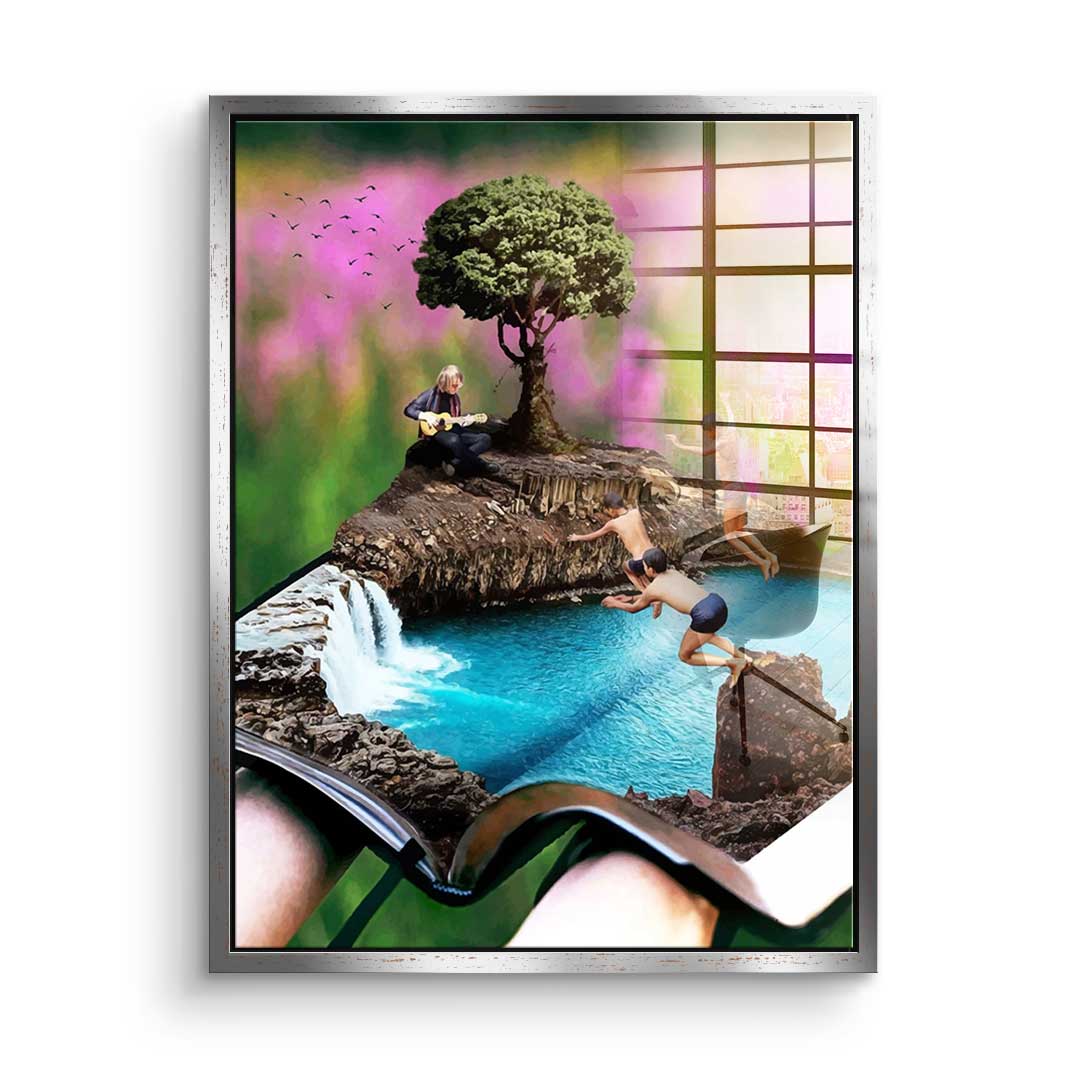 Theory vs. Real Life - Acrylic Glass