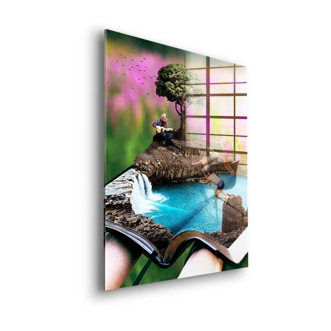 Theory vs. Real Life - Acrylic Glass