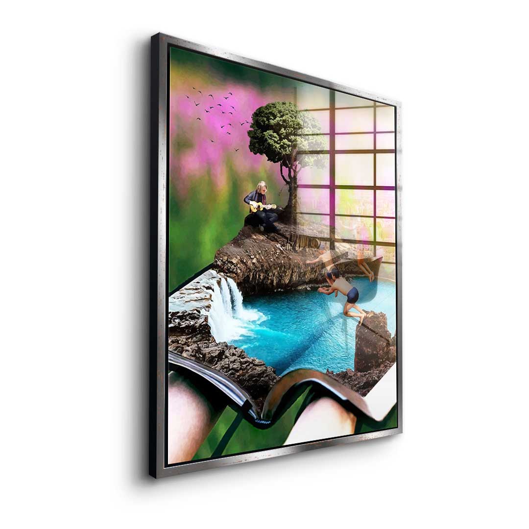 Theory vs. Real Life - Acrylic Glass