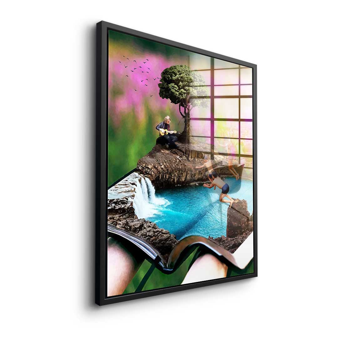 Theory vs. Real Life - Acrylic Glass