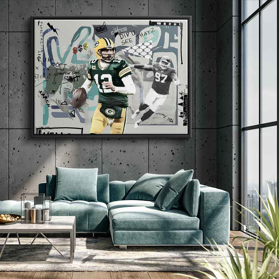 Aaron Rodgers - Acrylglas