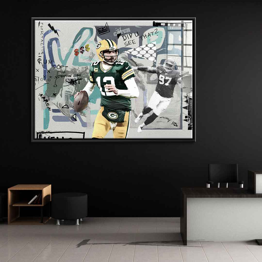 Aaron Rodgers - Acrylglas