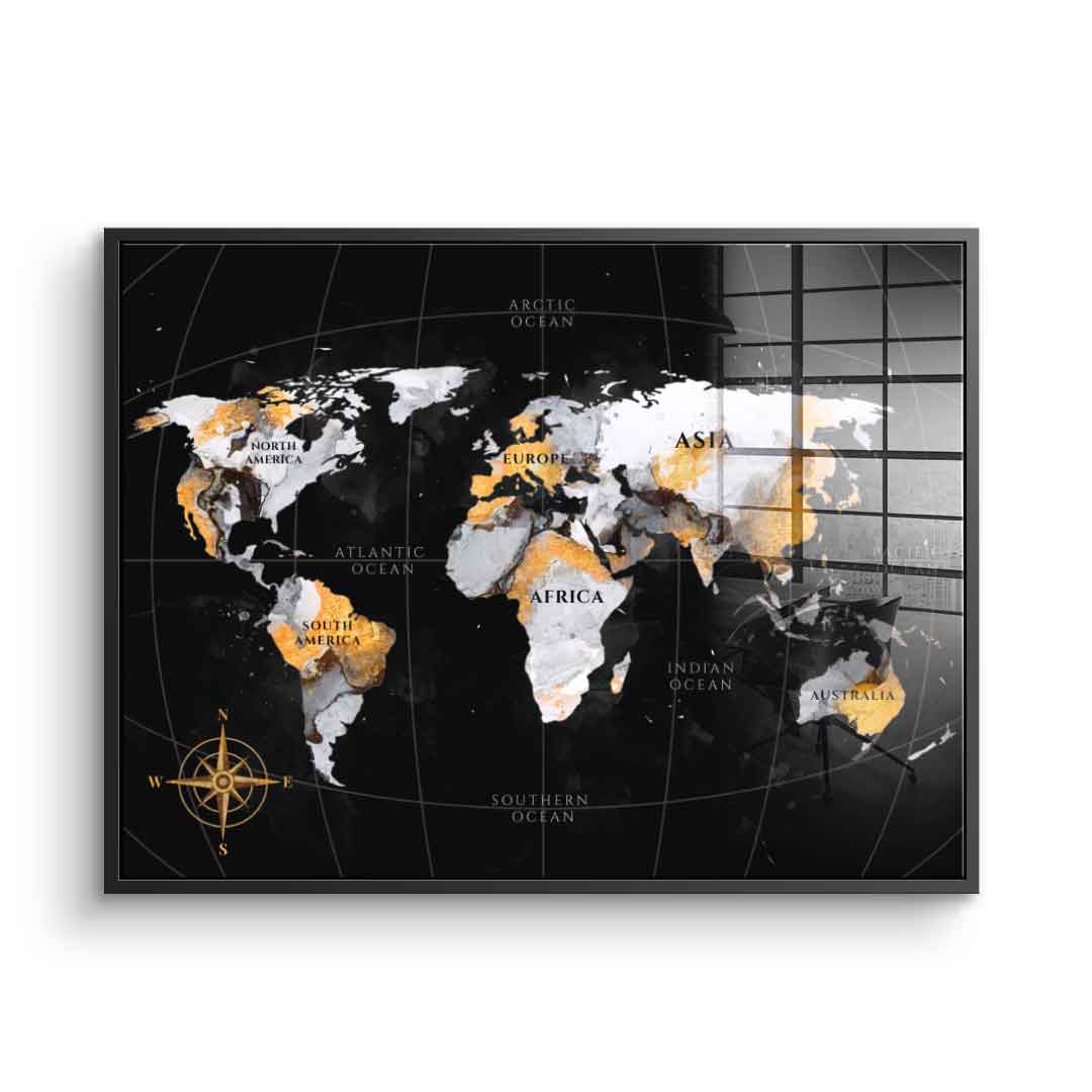 Abstract Country Collection - Acrylic glass