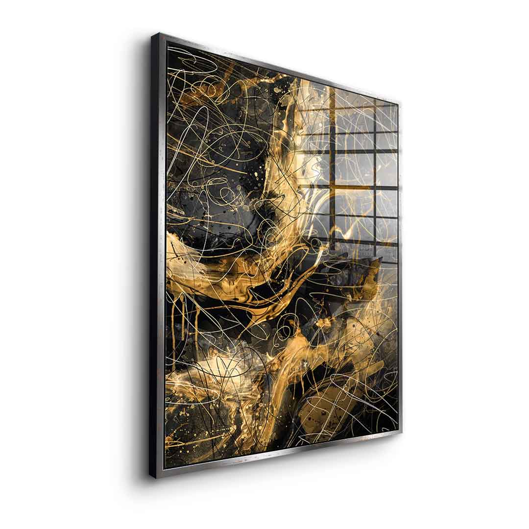 Black Power - Acrylglas