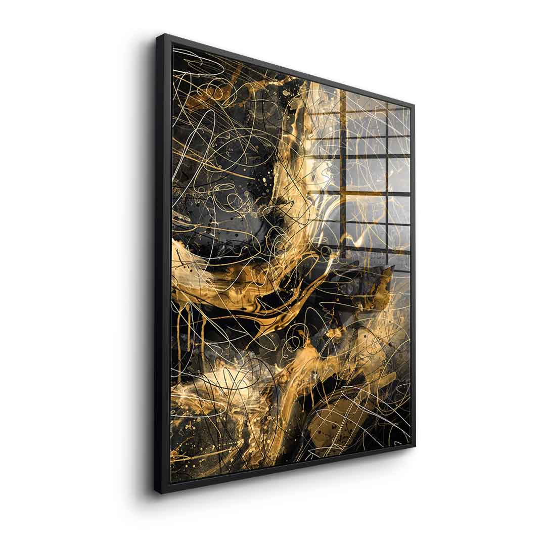 Black Power - Acrylglas