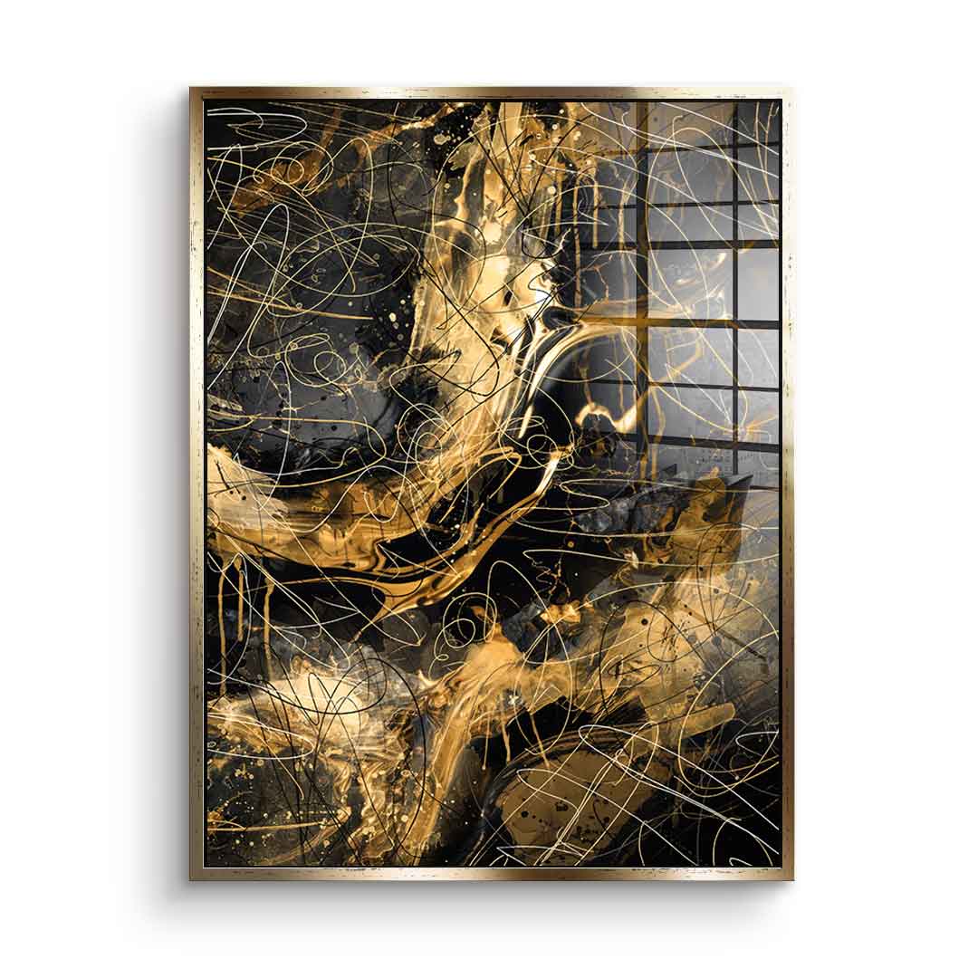 Black Power - Acrylglas