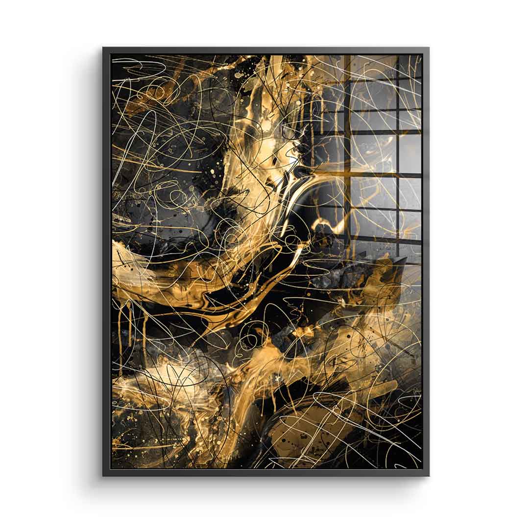 Black Power - Acrylglas