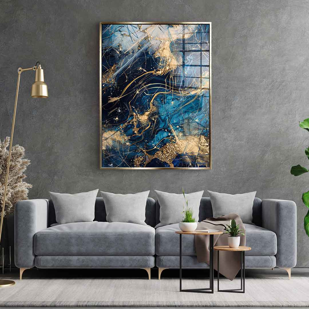 Blue Thunder - Acrylglas