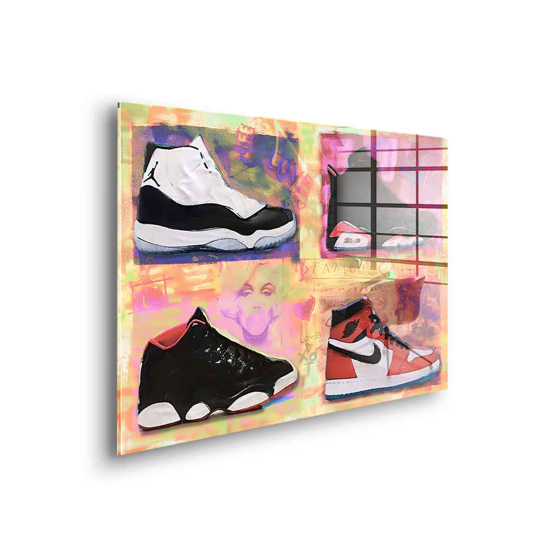 Sneaker Sneaker - Acrylglas